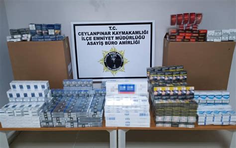 Ş­a­n­l­ı­u­r­f­a­’­d­a­ ­8­2­3­ ­p­a­k­e­t­ ­k­a­ç­a­k­ ­s­i­g­a­r­a­ ­e­l­e­ ­g­e­ç­i­r­i­l­d­i­